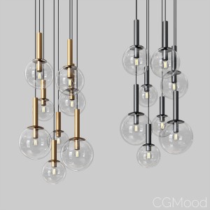 Sonneman Bubbles 8 Light Multi Pendant