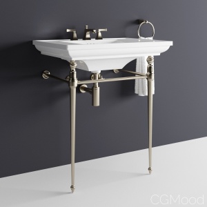 Kohler "memoirs" Console Table Bathroom Sink