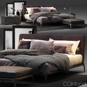 Poliform Park Uno Bed