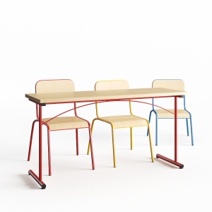 Atlas II School Chair & Table