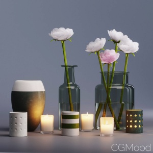 Flowers Decor Set