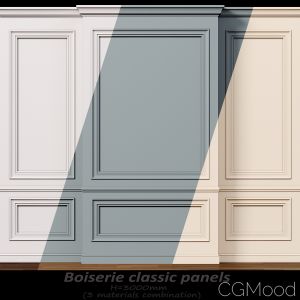 Wall Molding 9. Boiserie Classic Panels