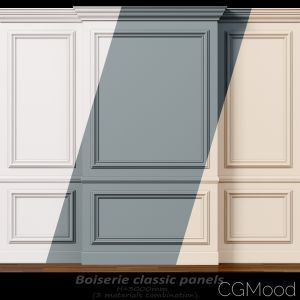 Wall Molding 11 Boiserie Classic Panels With Door