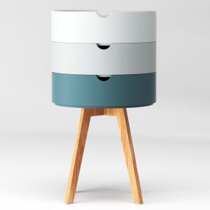 Cairn Bedside Table