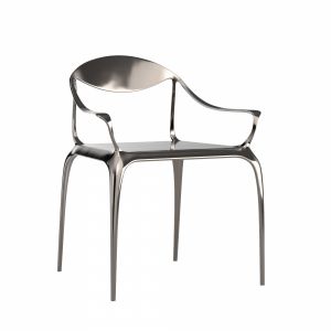 Vaughn Metal Arm Chair