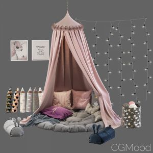 Children's Canopy With Decor Set 31