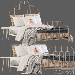 Bed Anthropologie Art Deco Bed Set 39