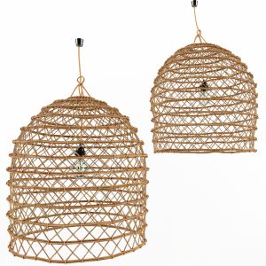 Bamboo Rattan Lamp 1