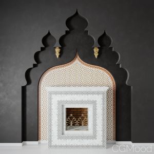 Arabic Fireplace