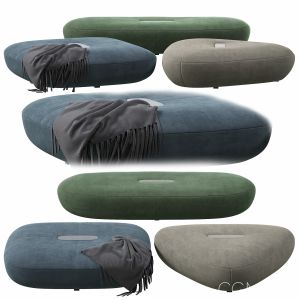 Tabour B&b Italia Pouf