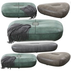 Tabour B&b Italia Pouf