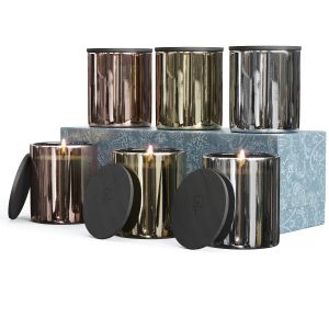 Slettvoll Metallic Scented Candles