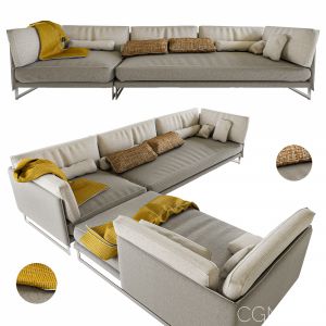 Saba Livingston 4 Seat Sofa