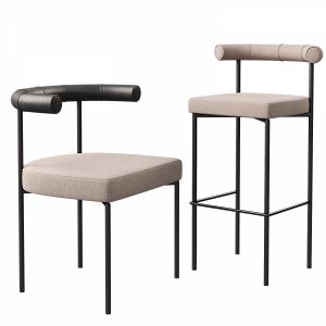 Kashmir Chair Barstool Resident 2-in-1