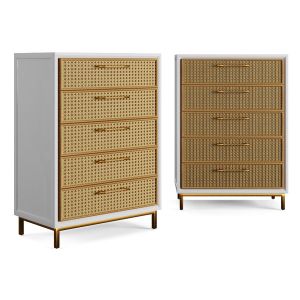 Rattan Bamboo Cabinet Serena Lily 2