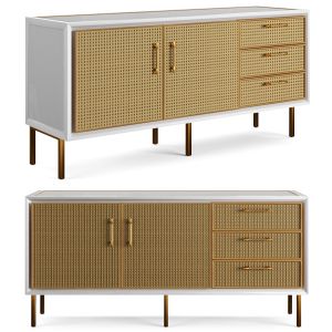 Rattan Bamboo Cabinet Serena Lily 4