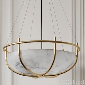 Parachute Glass Dome Chandelier Cb2 Exclusive