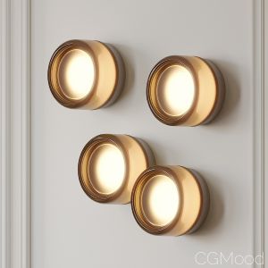 Dimple Smoke Sconce By Rich Brilliant Willing