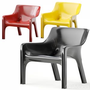 Vicario Armchair By Vico Magistretti