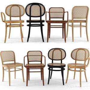 4 Chair N. 811 Chair N.0 Front Josef Hoffamnn