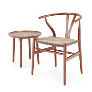 Ch24 Chair & Side Table