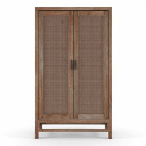 Blake Grey Wash 2-door Cabinet