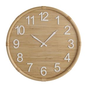 Rattan Wall Clock