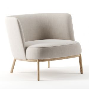 Shift Wood Low Armchair By Offecct