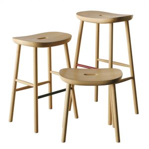 O1, O2, O3 STOOL by Maruni