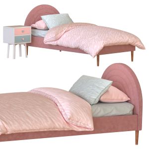 Rainbow Shaped Single Bed