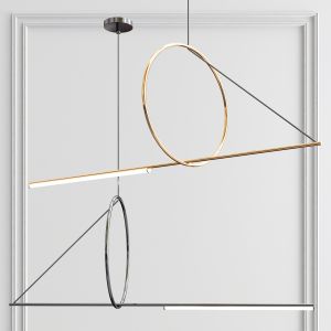 Cercle & Trait Pendant By Cvl Luminaires