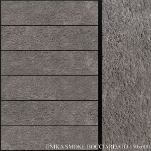 Abk Unika Smoke Bocciardato 150x600