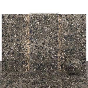 Terrazzo Black Stone