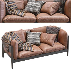 Arbour Leather Sofa By Hay