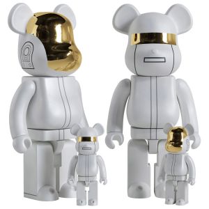 Bearbrick / Daft Punk White Suit