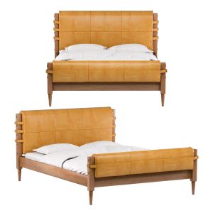 Rhys Leather Bed