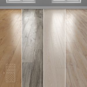 Parquet 4 Colors Linear Herringbone Chevron Setq5