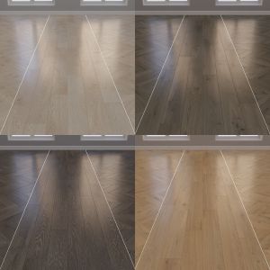 Parquet Oak 6 Colors Herringbone Chevron Linear