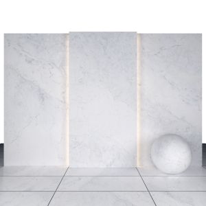 Delicate White Marble