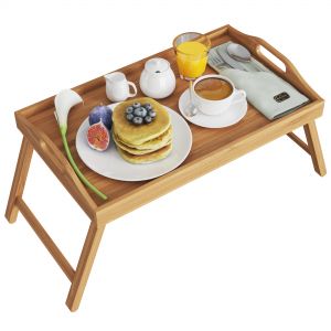 Вed Tray With Breakfast