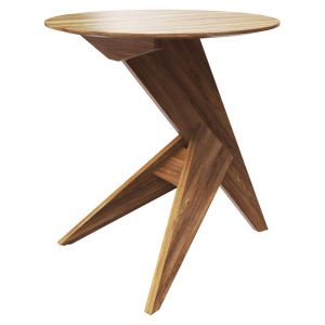 Medici Wooden Round Table By Mattiazzi