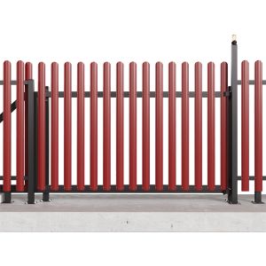 Fencing With Sliding Gates