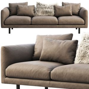 Eq3 Replay Leather Sofa