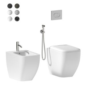 Cielo Shui Comfort Back To Wall Wc/bidet