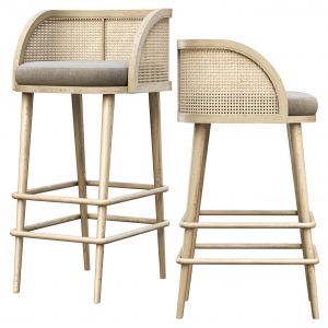 Rimma Rattan Bar Stool Dr78