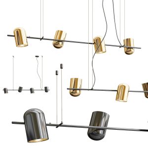 Passarinho Suspension Pendant 4 Light