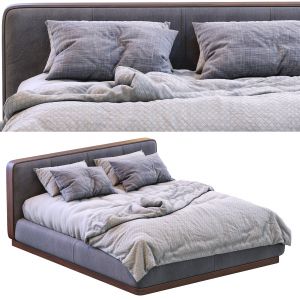 Bed Ermes By Flou