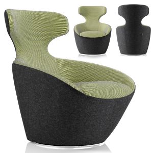 Roche Bobois Edito Lounge Armchair