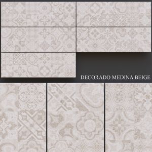 Keros Medina Beige Decorado