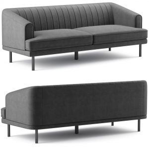 Rory Velvet Sofa Meridian Furniture